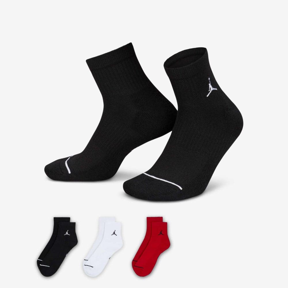 Jordan Everyday Ankle Socks Trio - Comfort Meets Style - Image 1