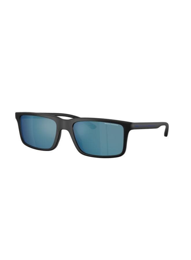 Armani Exchange 0Ax4157Su Men's Elegant Rectangle Sunglasses - Image 1