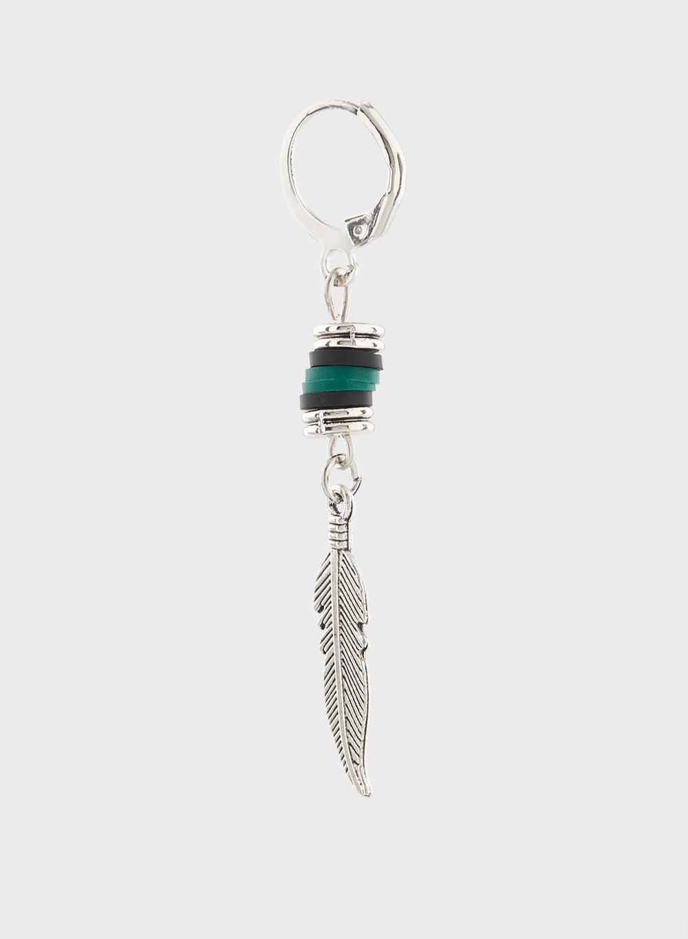 Seventy Five Signature Feather Earrings for Men - Image 1