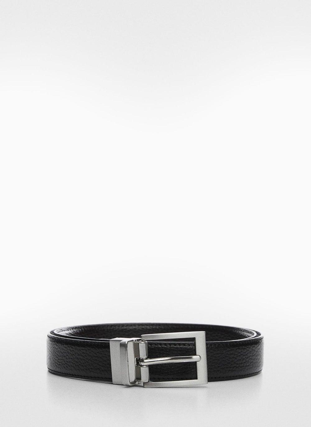 Mango Man EMILI4 Nappa Leather Reversible Belt - Image 1