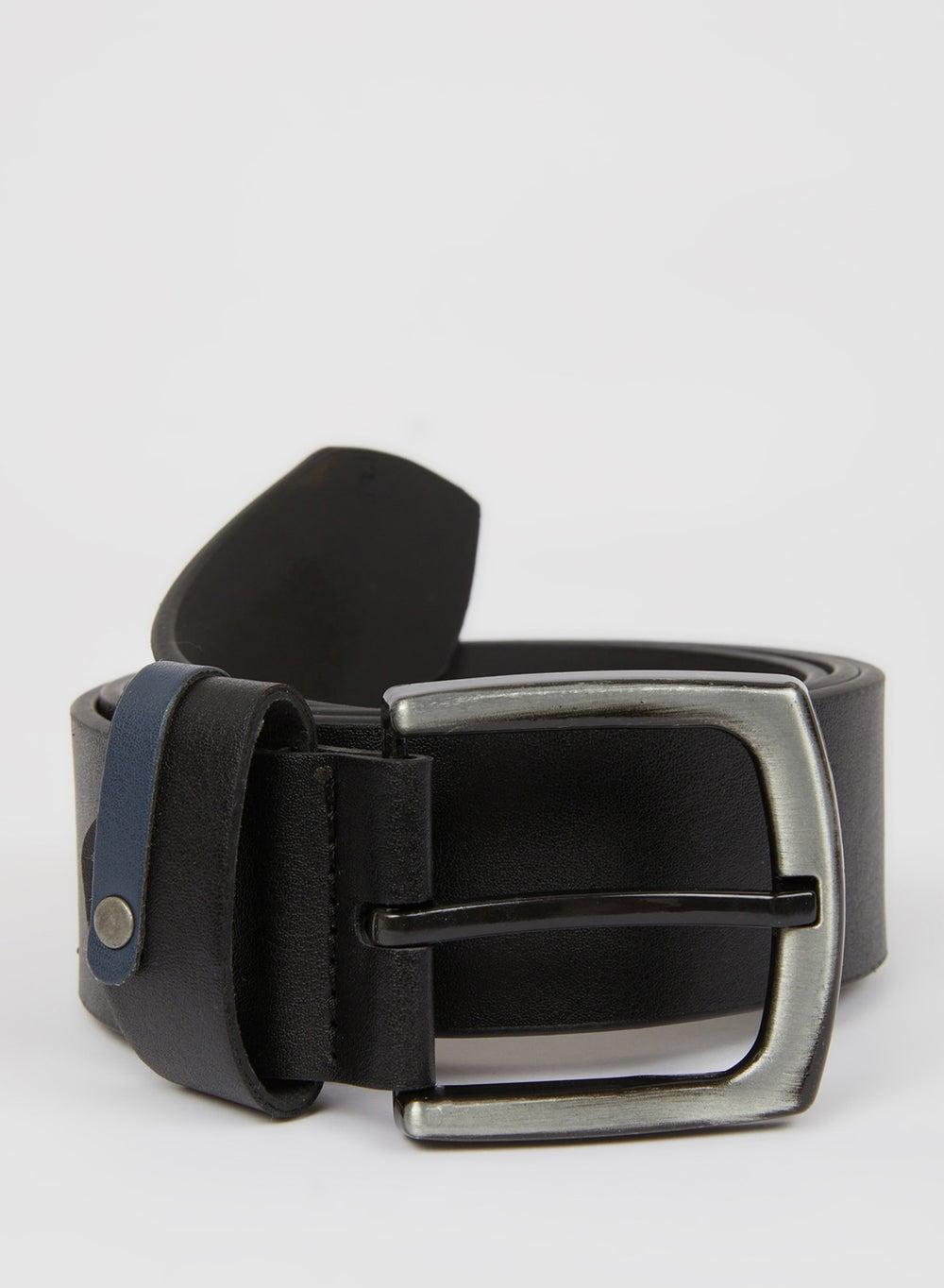 DeFacto Men's Faux Leather Jean Belt - Chic Versatility - Image 1