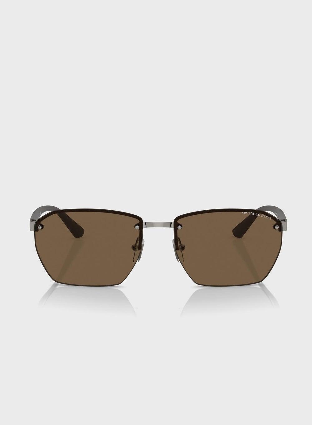 Armani Exchange 0Ax2048S Elegant Men's Clubmaster Sunglasses - Image 1