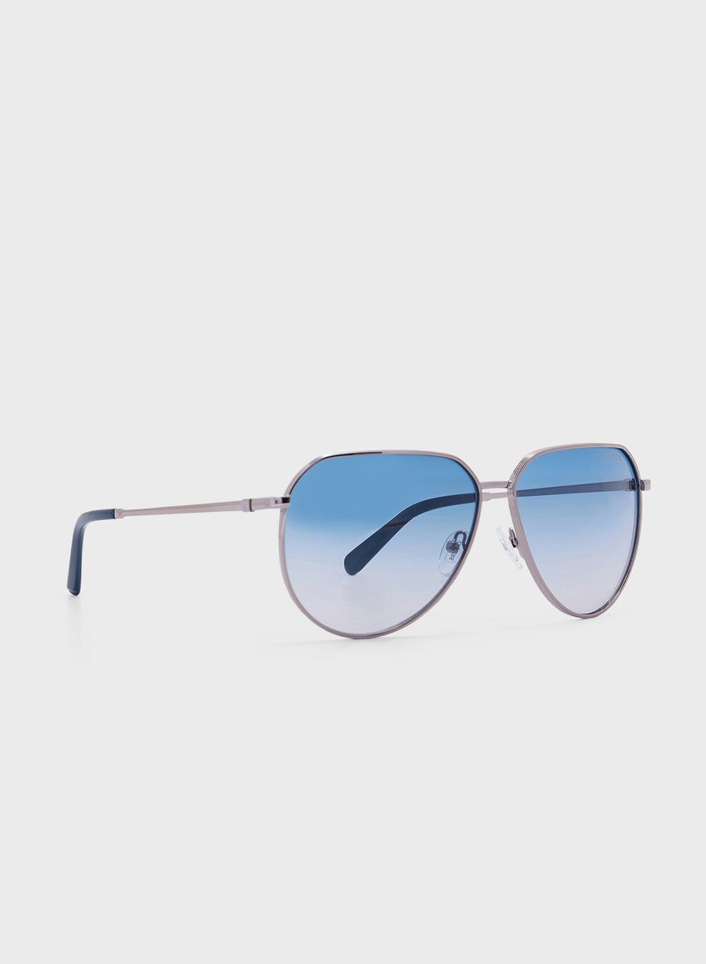 GUESS UV-Protected Aviator Sunglasses - Iconic Style - Image 1