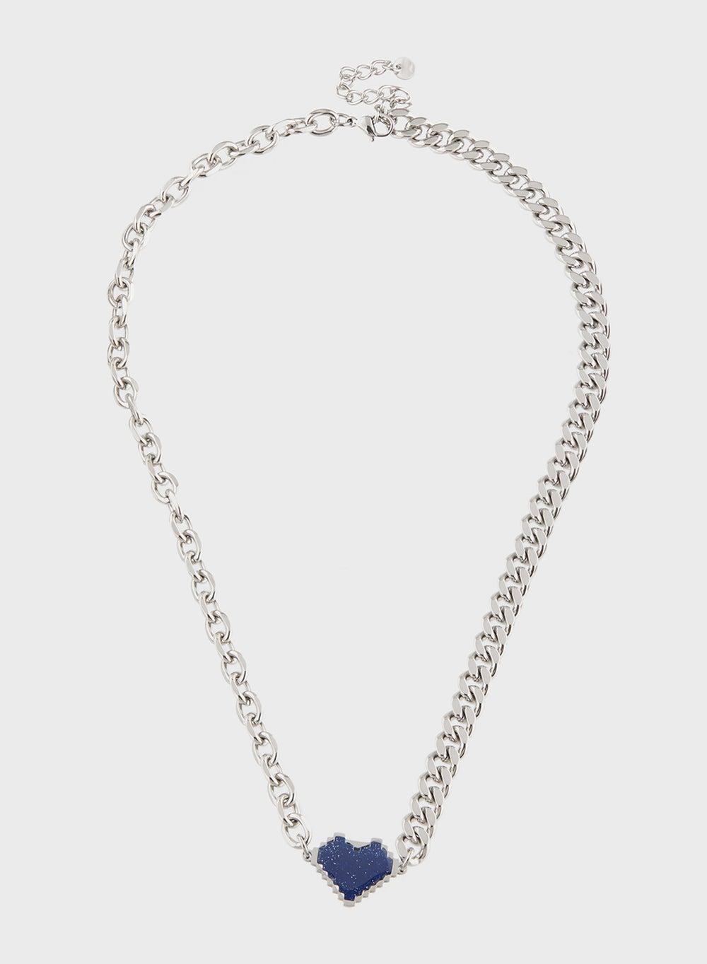 Robert Wood Heart Pendant Necklace – Masculine Elegance Defined - Image 1