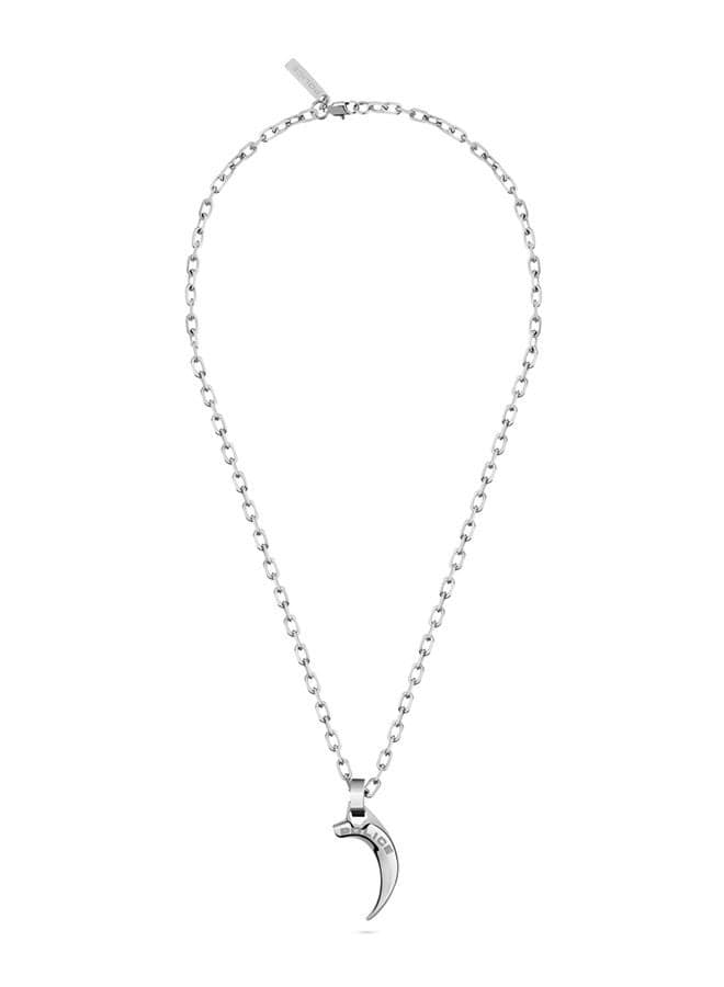 POLICE Talon Stainless Steel Silver Chain Necklace for Men - Image 1