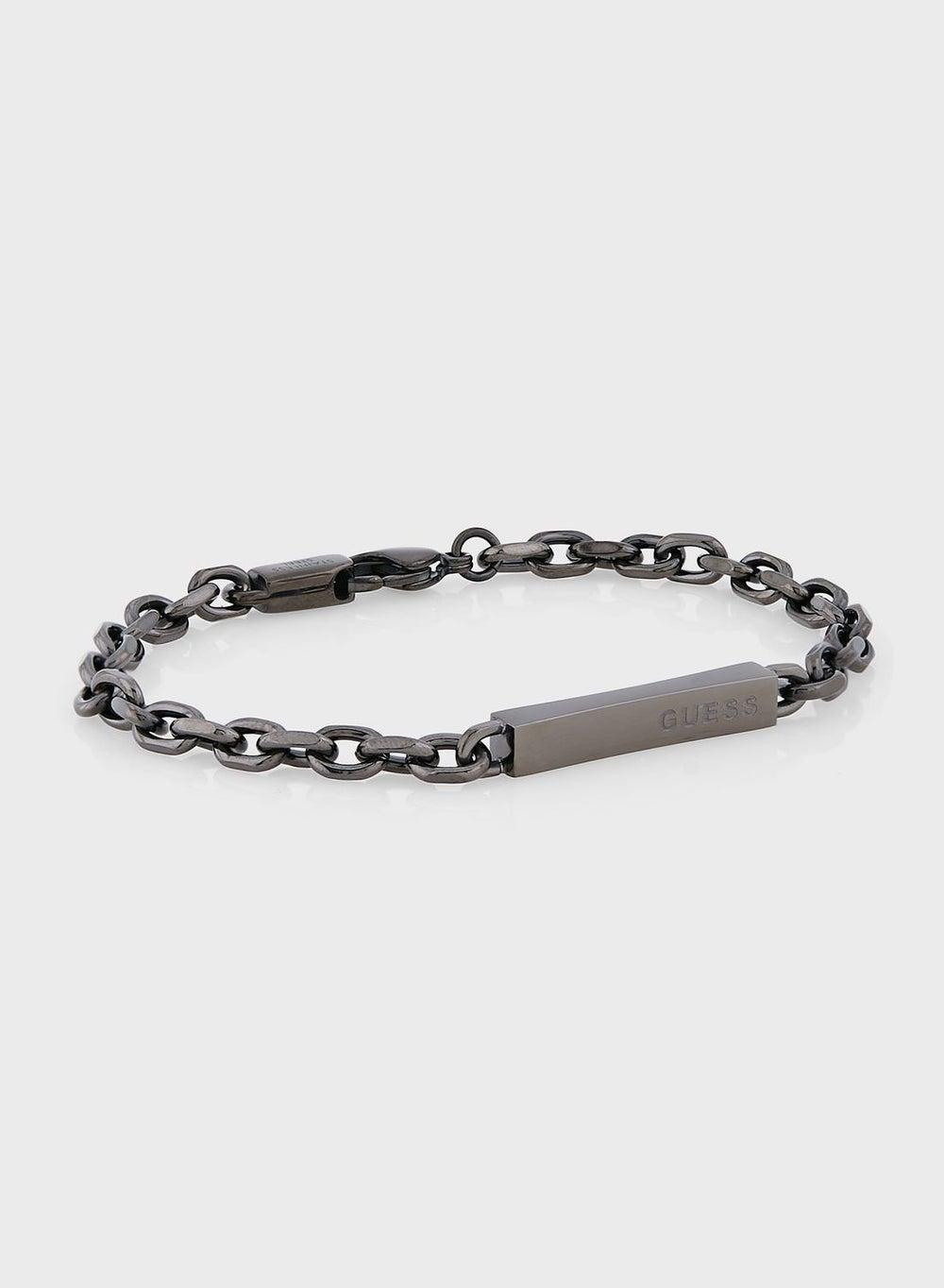 GUESS Men's Stainless Steel Statement Bracelet - Image 1