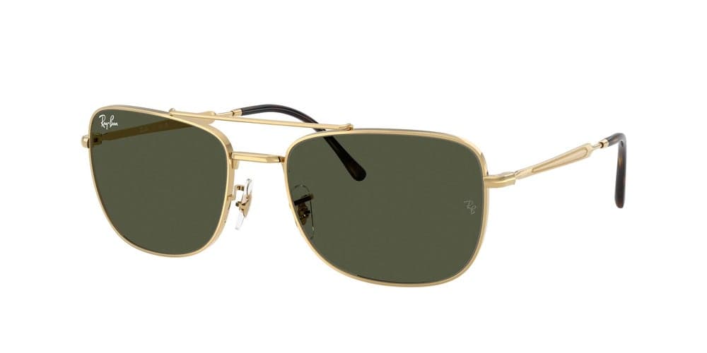 Ray-Ban 0Rb3755 Men’s Sleek Metal Rectangle Sunglasses - Image 1
