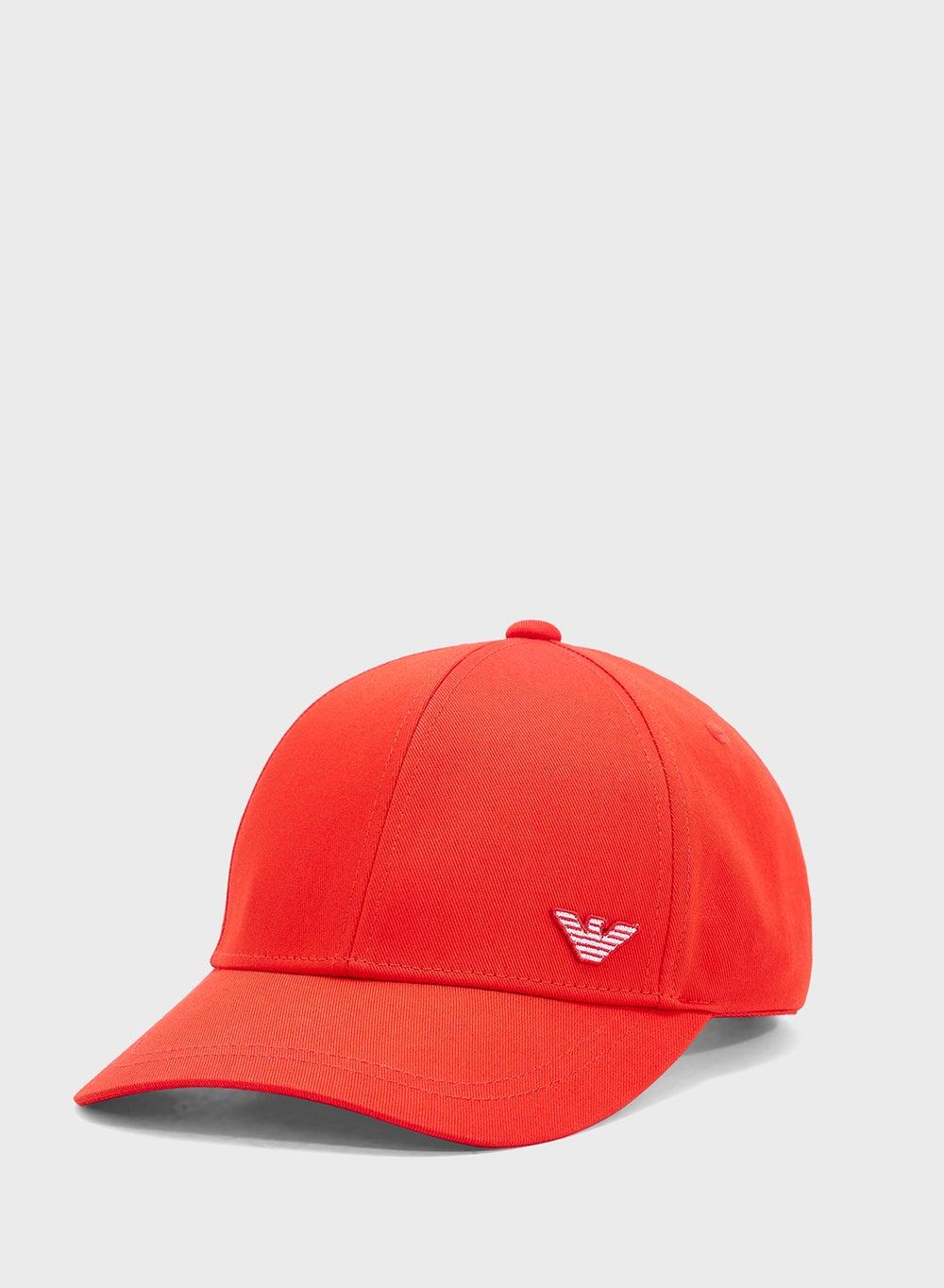 EMPORIO ARMANI Logo Beachwear Cap for the Stylish Man - Image 1