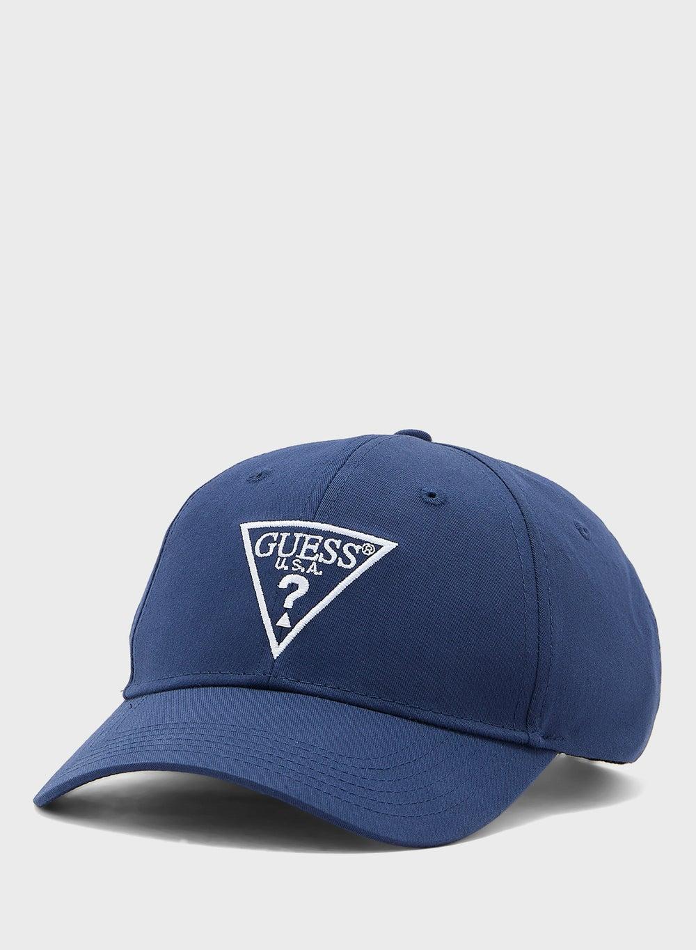 GUESS Curved Peak Logo Cap for Men - Timeless Elegance - Image 1
