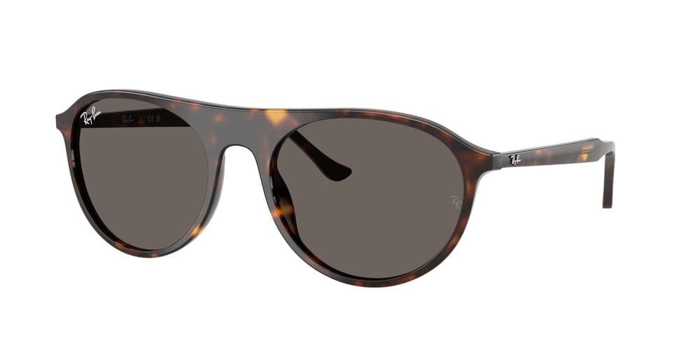 Ray-Ban 0Rb2215 Havana Square Sunglasses – Classic Elegance - Image 1