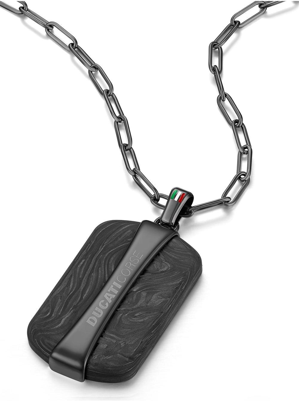 Ducati Corse Elegant Grey Necklace - A Gentleman’s Choice - Image 1
