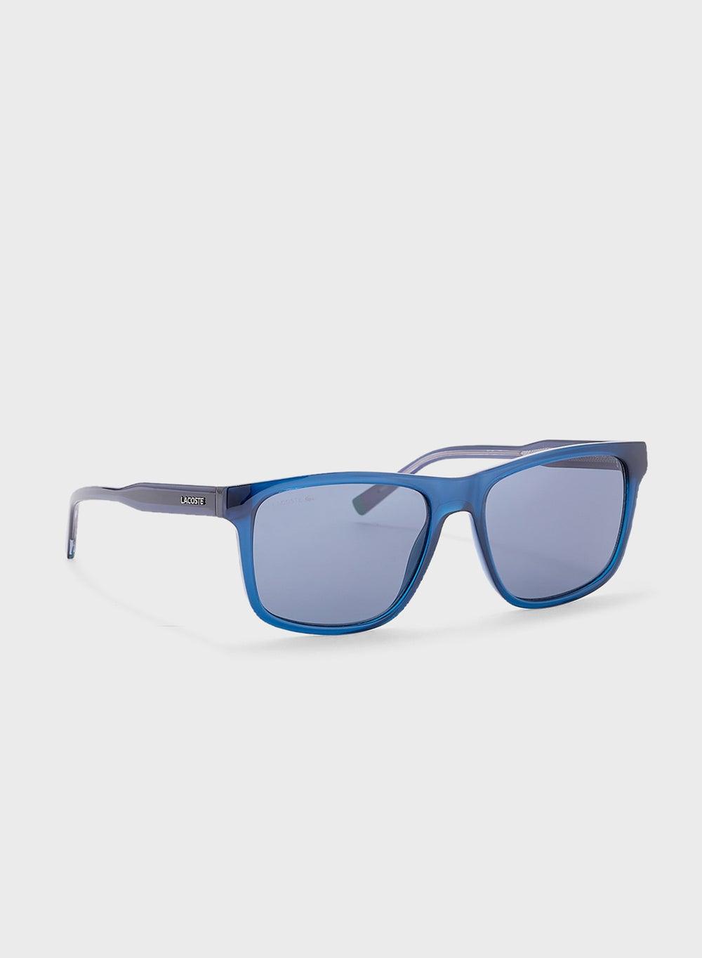 LACOSTE L6025S Modified Rectangle Men's Sunglasses - Image 1