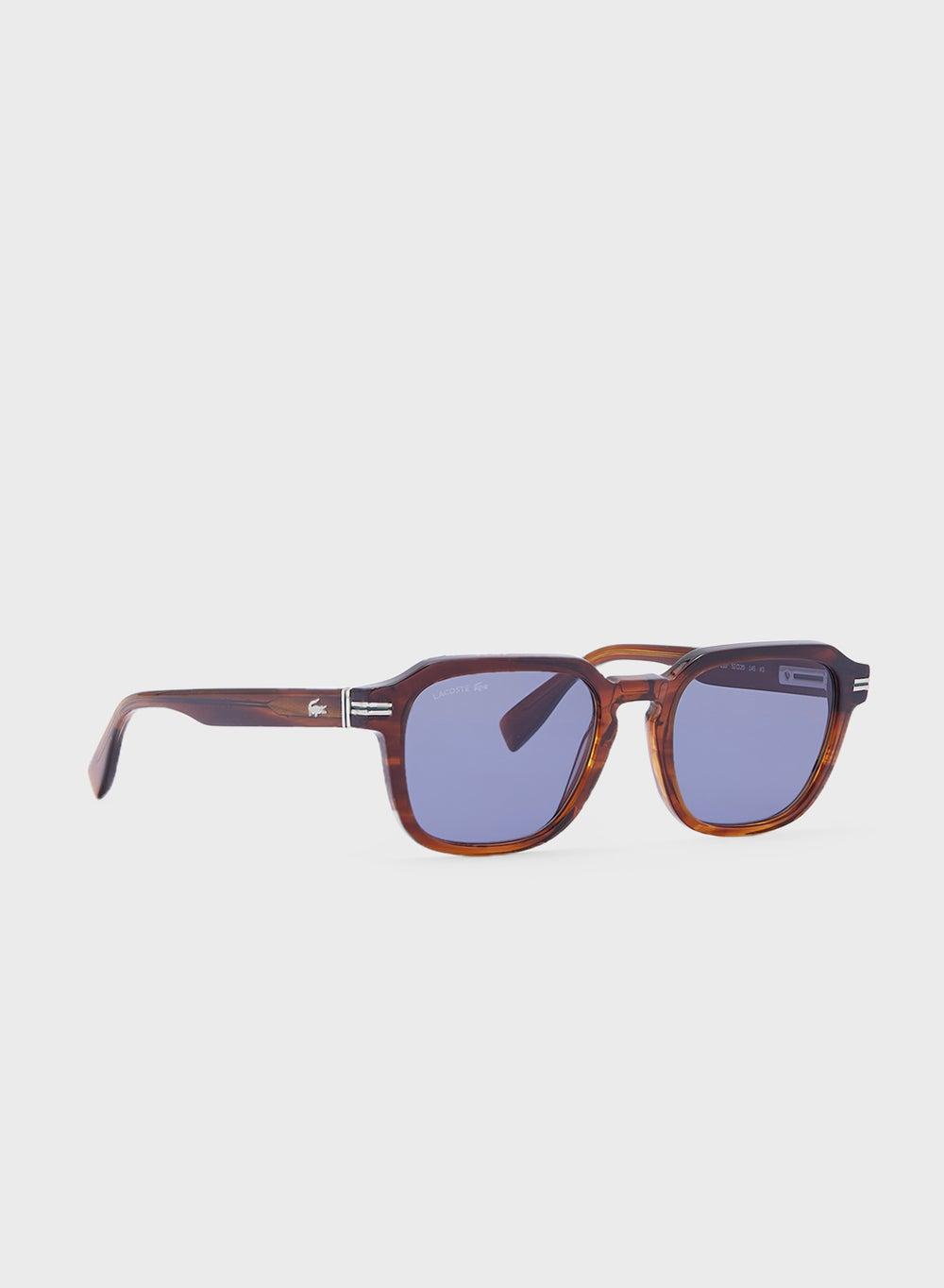 LACOSTE L6046S Men's Chic Modified Rectangle Sunglasses - Image 1