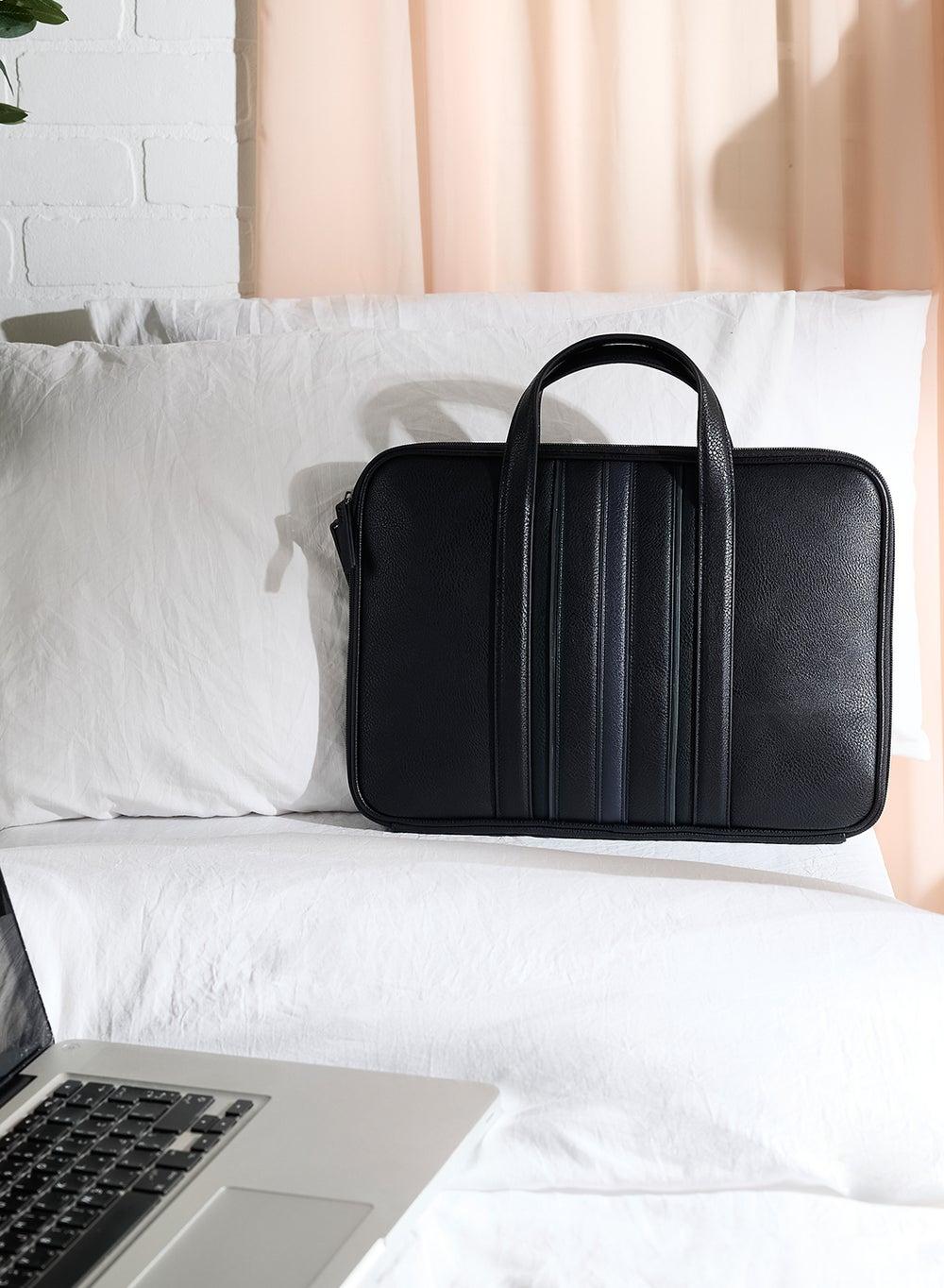Ted Baker Kedrik Stripe Messenger Bag: Elegance Meets Function - Image 1