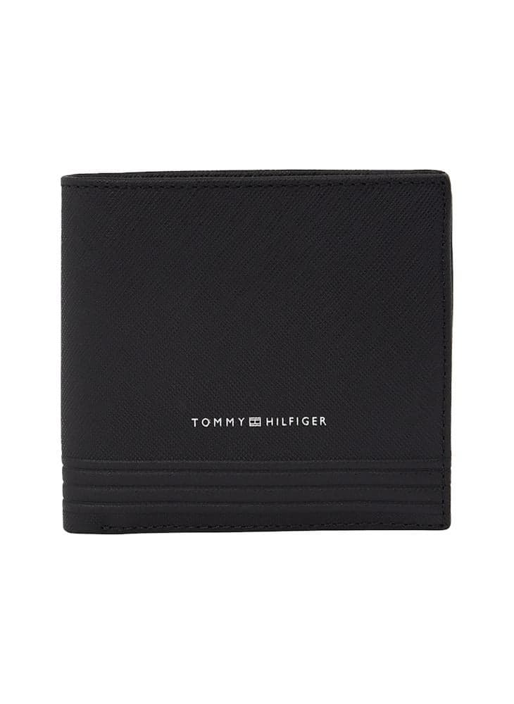 TOMMY HILFIGER Leather Elegance Bifold Wallet for Men - Image 1