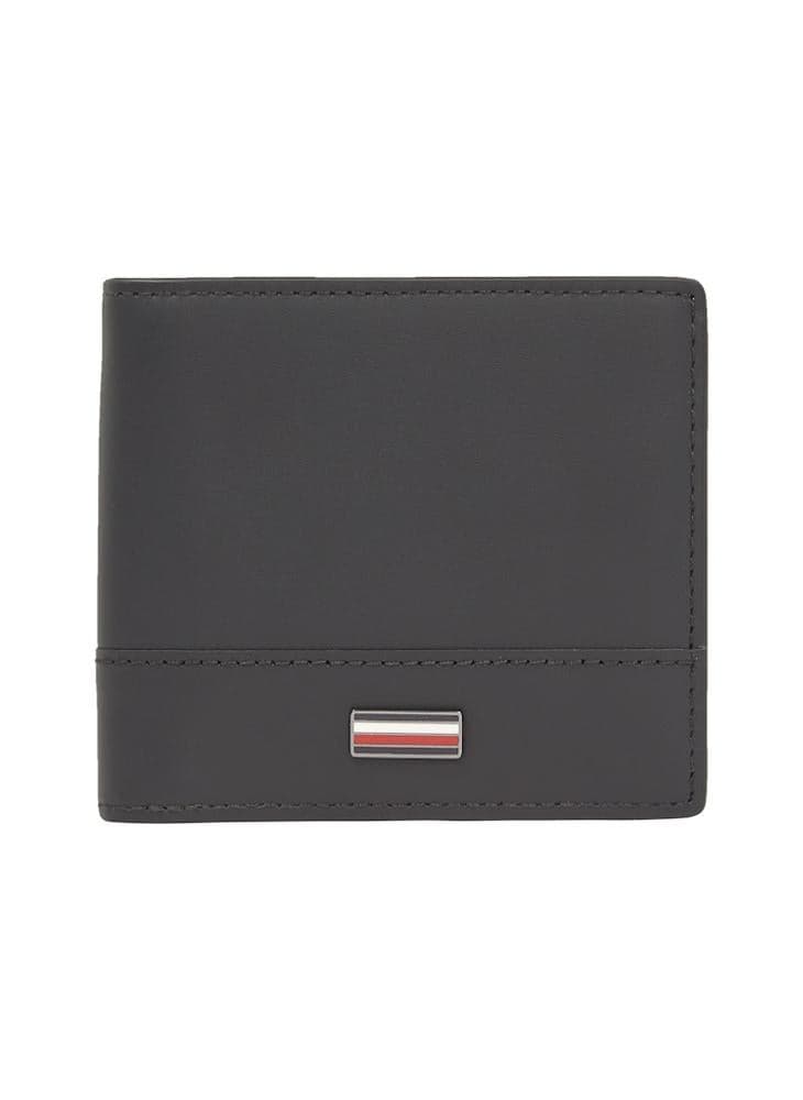 TOMMY HILFIGER Sophisticated Leather Mini Card Wallet - Image 1