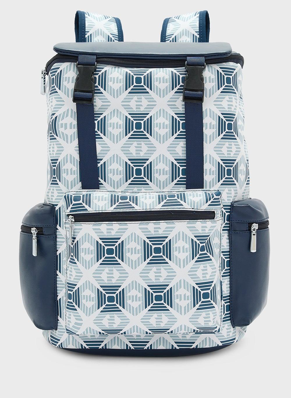 Seventy Five Men's Printed Casual Backpack - Stylish Utility - Image 1