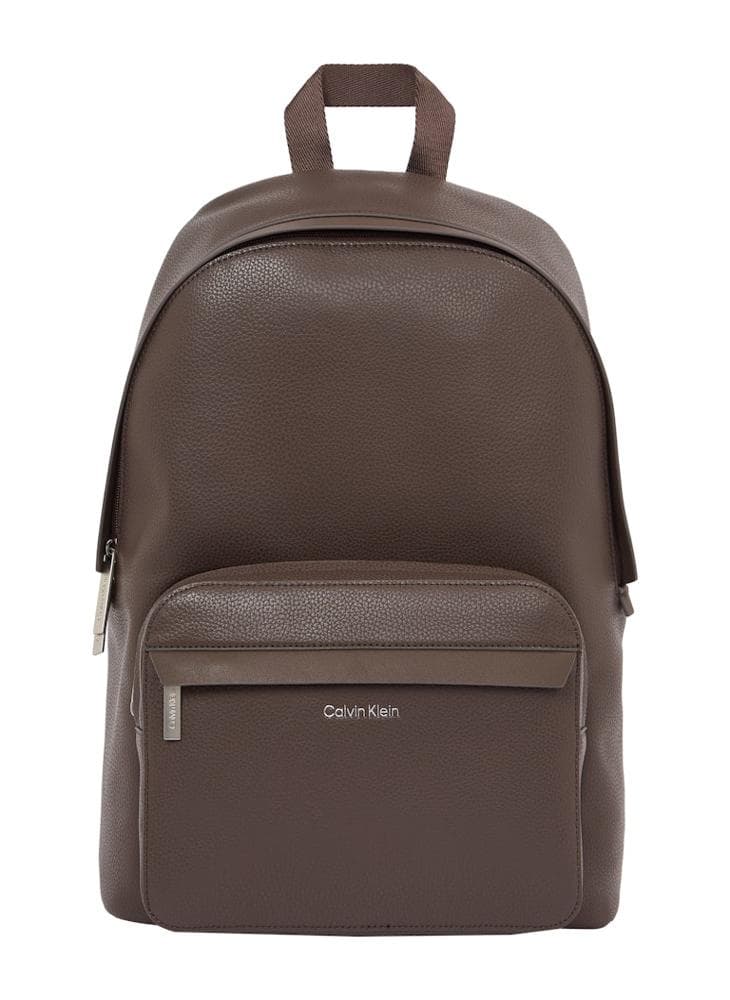 CALVIN KLEIN Men's Logo Backpack: Sophistication on the Go - Image 1
