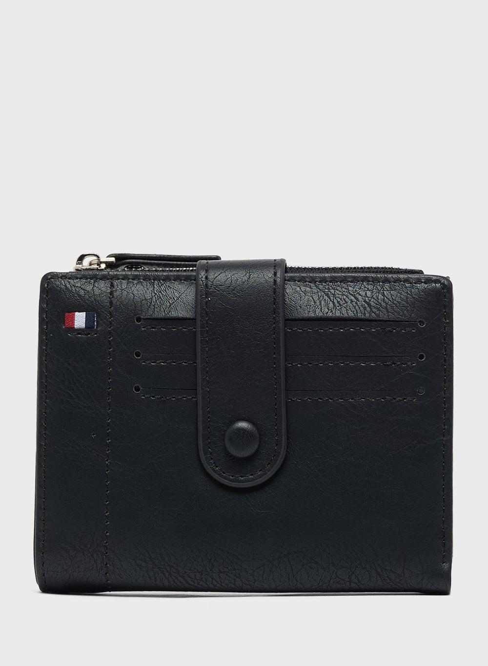 Robert Wood Genuine Leather Bi-Fold Elegance Wallet - Image 1