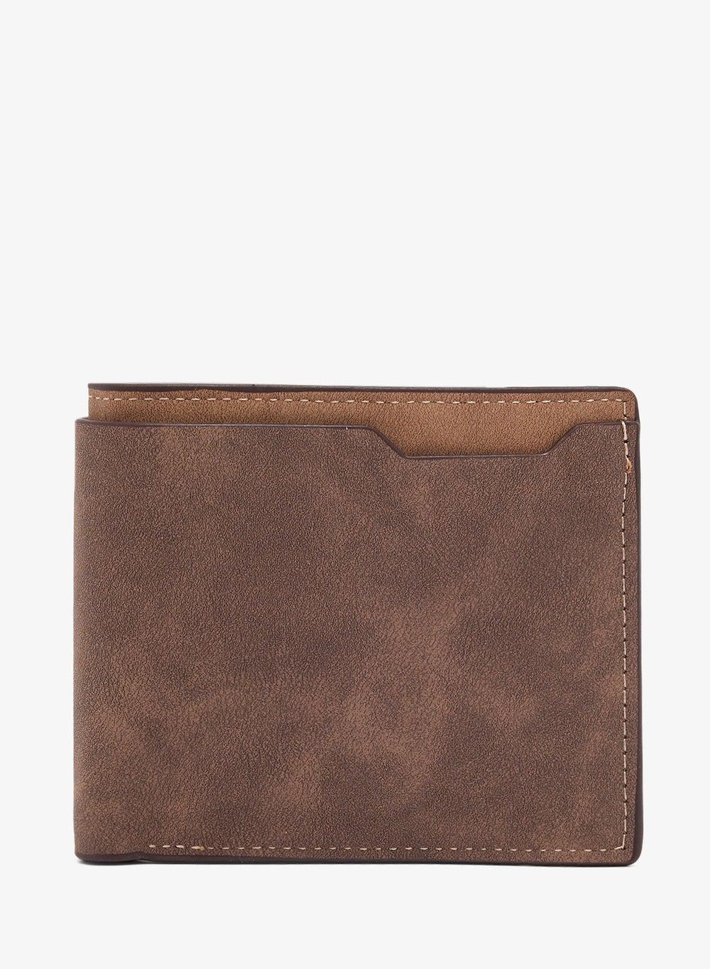 Robert Wood Men's Sleek Bi-Fold Wallet - Image 1