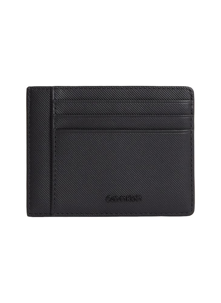 CALVIN KLEIN Sleek Leather Cardholder for Men - Image 1