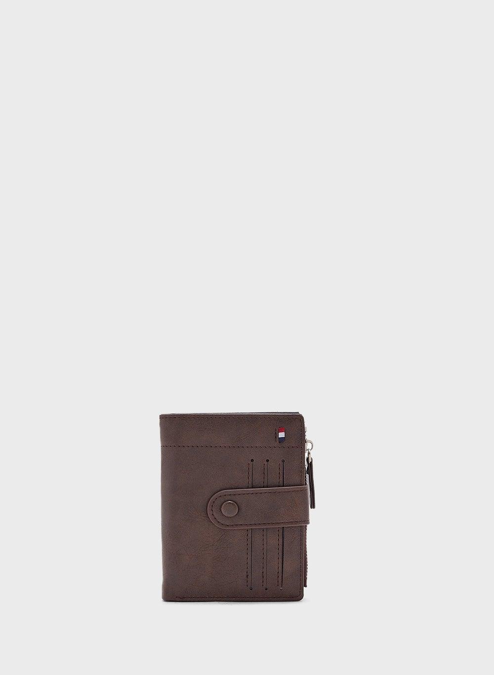 Robert Wood Bi-Fold Wallet: Elegance in Your Pocket - Image 1