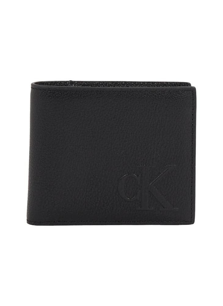 Calvin Klein Jeans Sculpted Leather Bifold Wallet for Men - Image 1