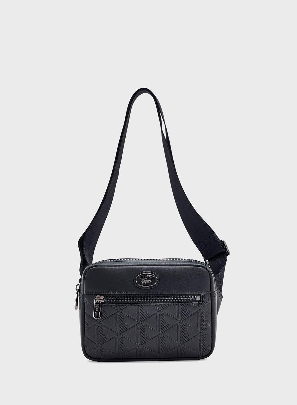 LACOSTE Elegant Monogrammed Men's Crossbody - Image 1