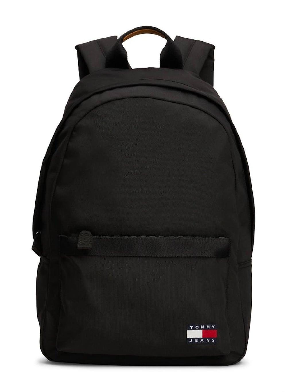 TOMMY JEANS Essential Black Dome Backpack for Men - Image 1