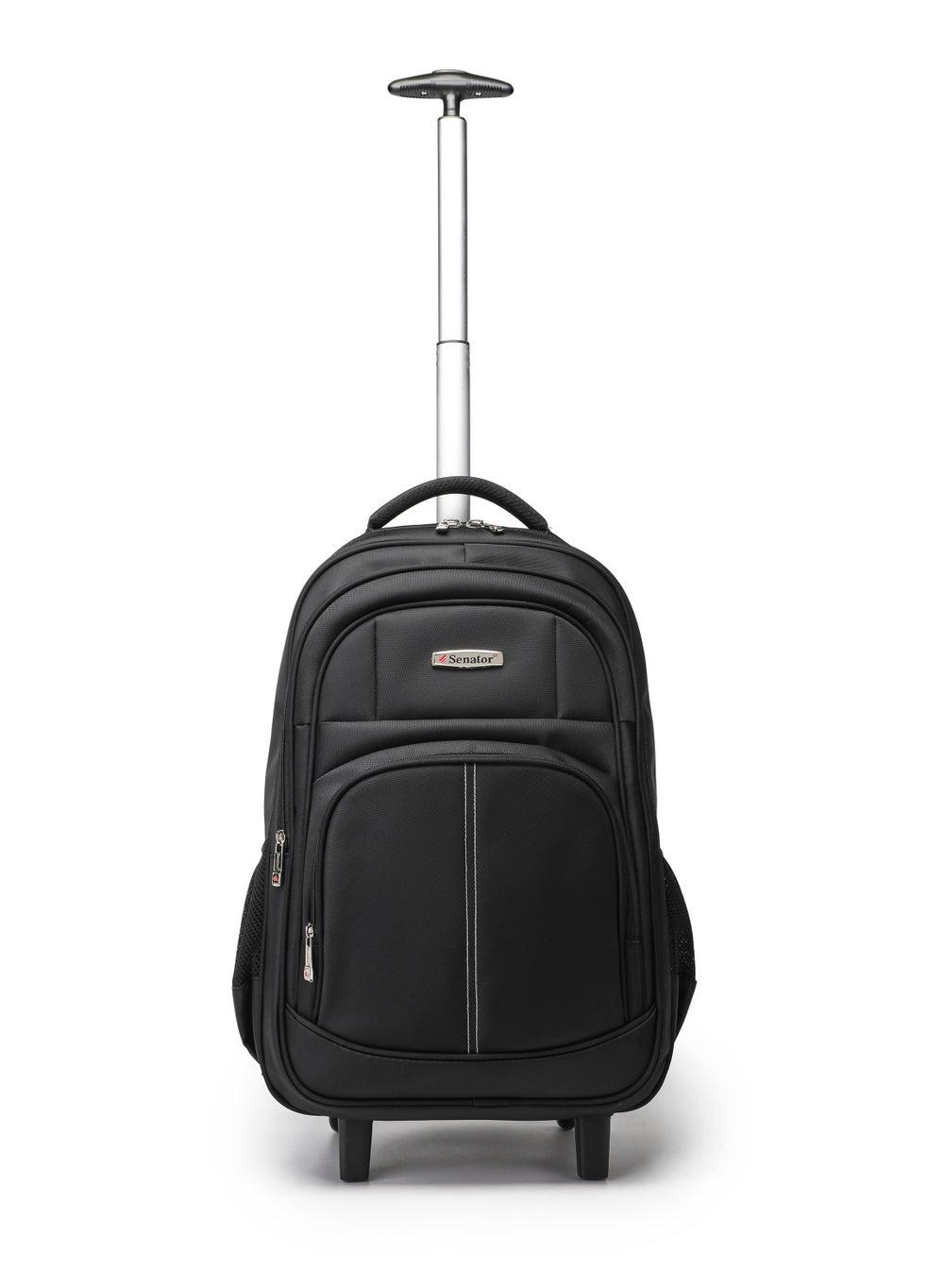 SENATOR KH8044 Deluxe Business Rolling Trolley Backpack - Image 1