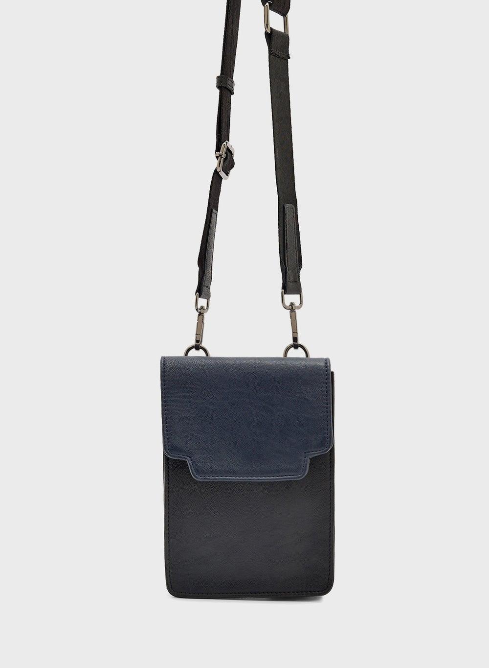 Robert Wood Sleek Men's Crossbody Phone Wallet - Image 1
