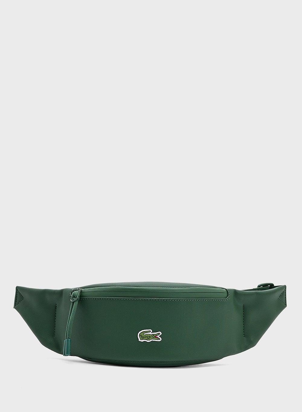 LACOSTE Crossbody Logo Zip Men's Bag: Sleek Urban Elegance - Image 1