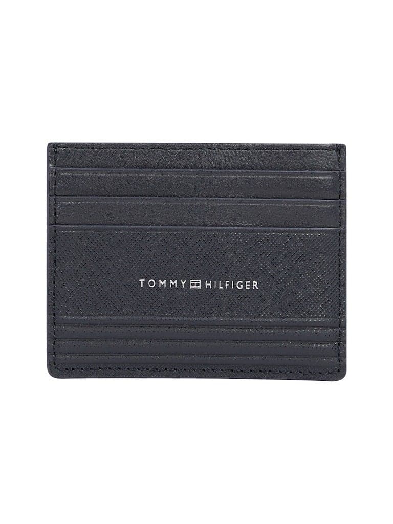 TOMMY HILFIGER Elegant Leather Business Cardholder - Image 1