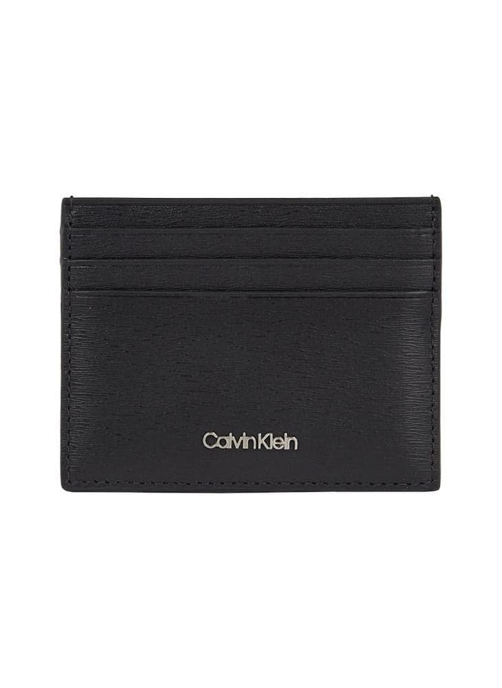 CALVIN KLEIN Sleek Leather Cardholder for Men - Image 1
