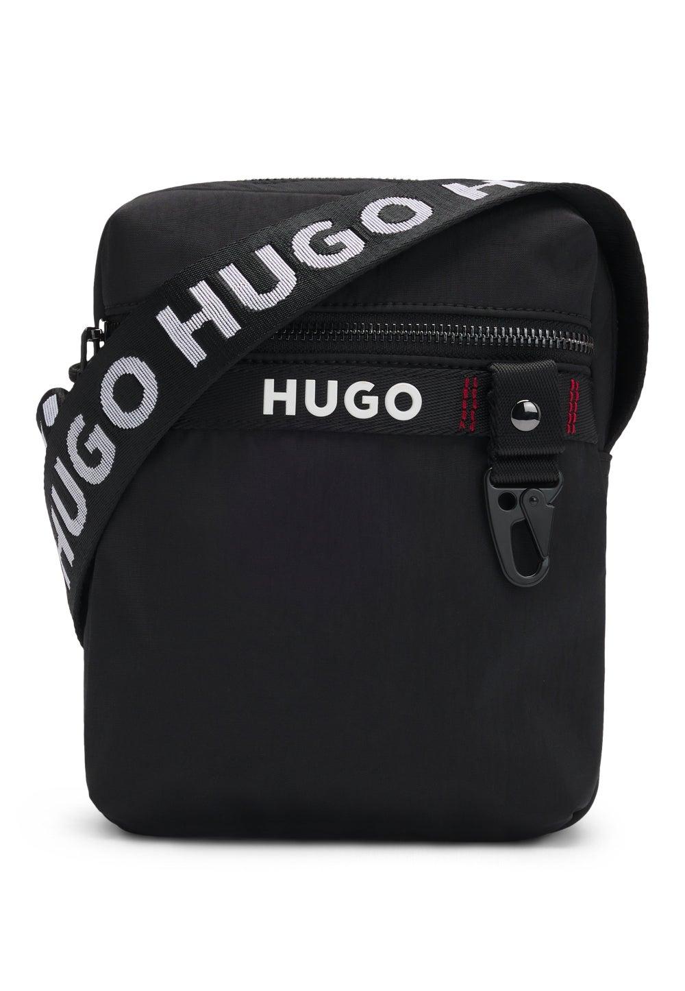HUGO Men's Signature Reporter Bag with Logo Strap - Image 1