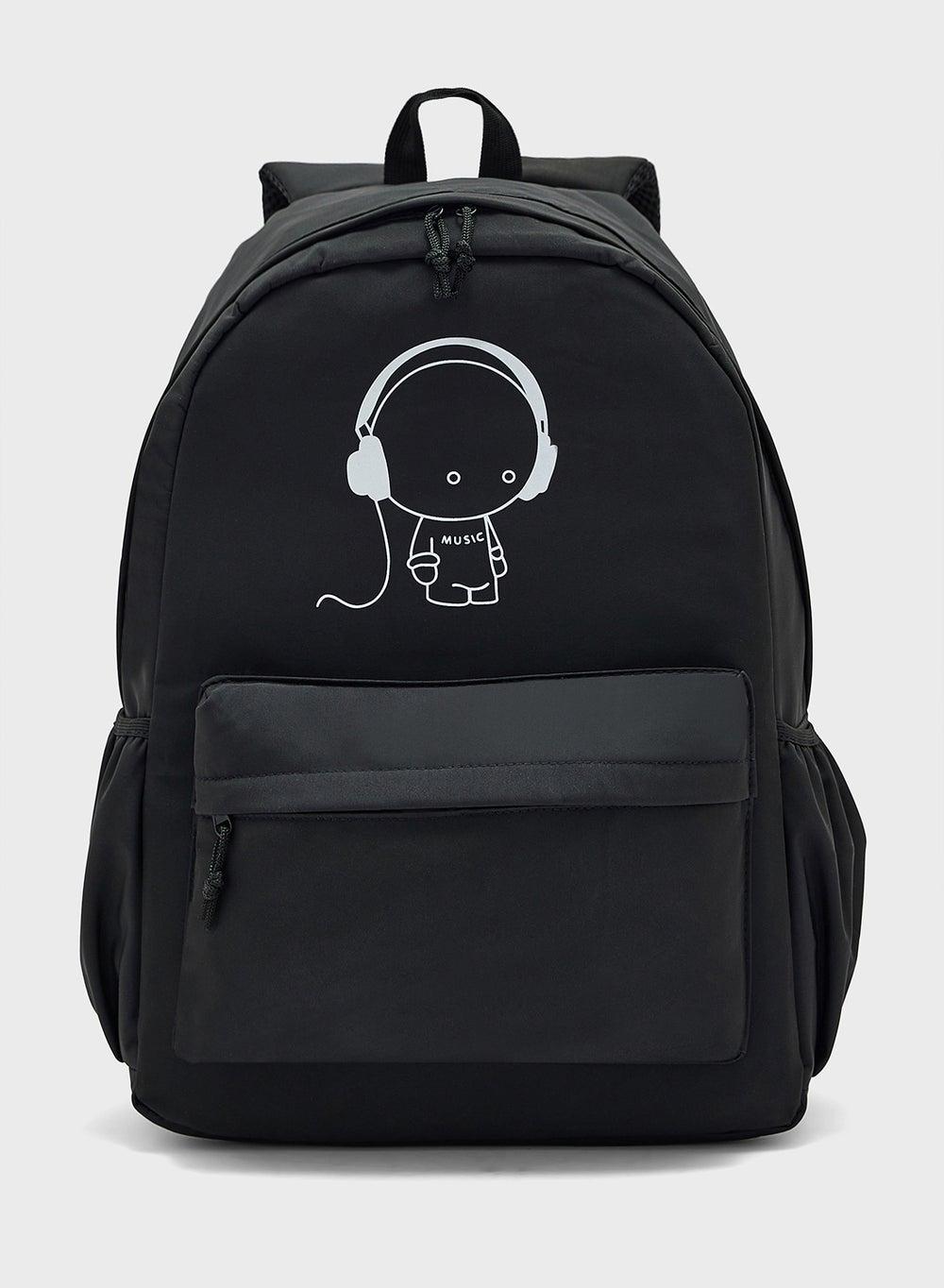 Seventy Five Men's Graphic Print Casual Backpack - Image 1