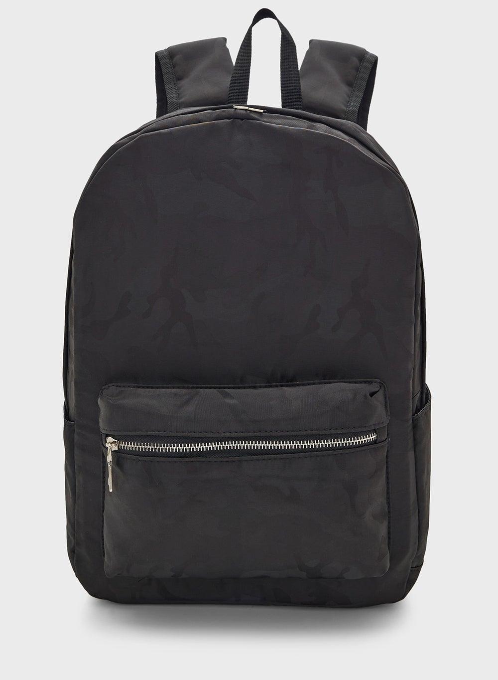 Seventy Five Sleek Polyester Backpack - Image 1