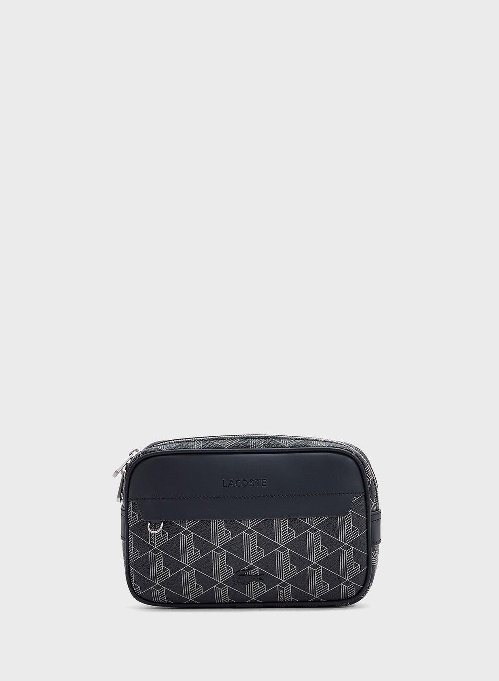 LACOSTE Crocodile Monogram Waist Bag - Sleek Storage Option - Image 1