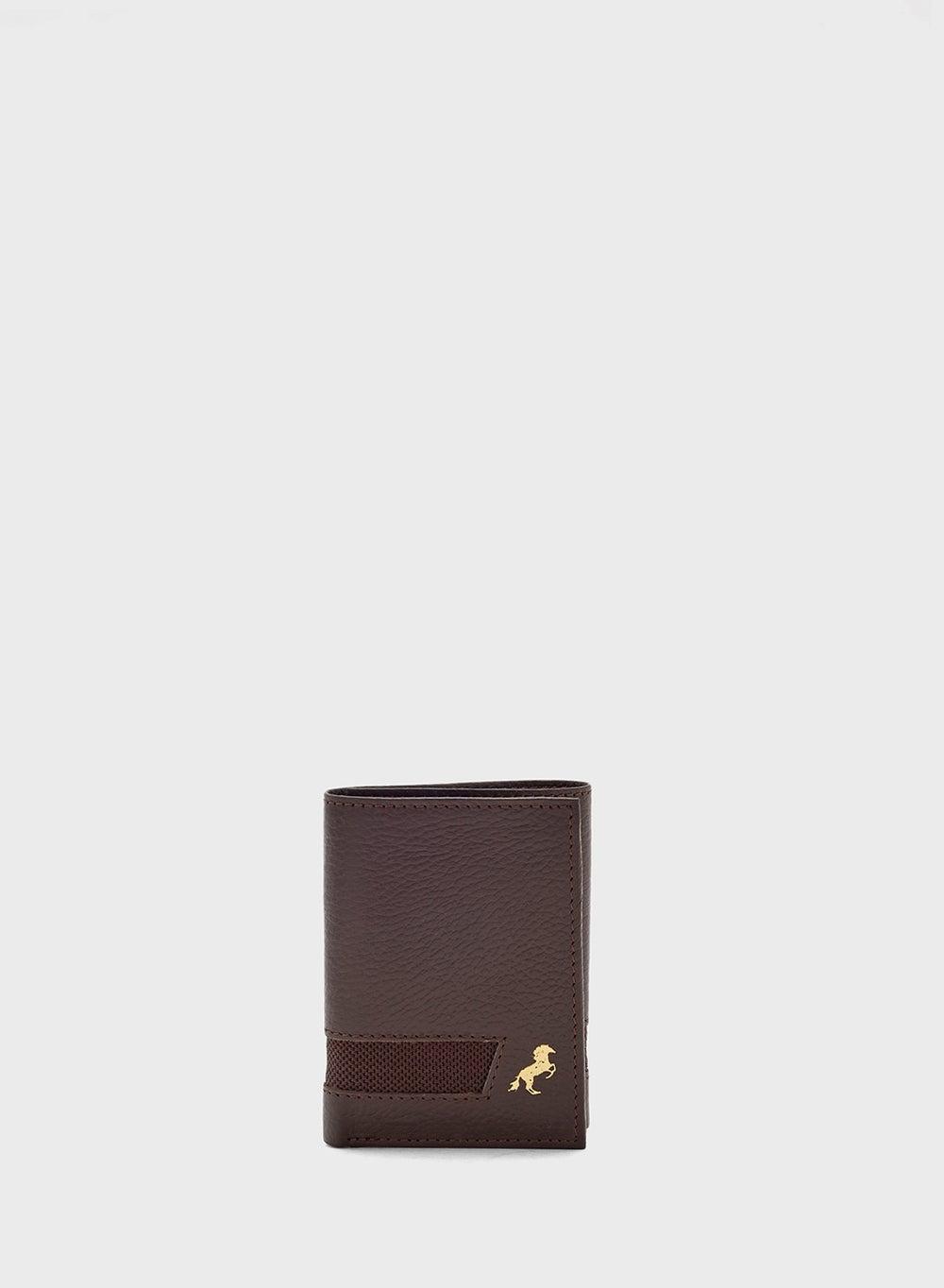 Robert Wood Men's Genuine Leather Tri-Fold Wallet - Image 1
