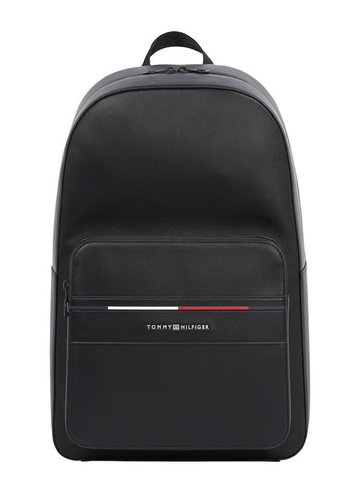 TOMMY HILFIGER Chic Round Backpack with Signature Logo - Image 1