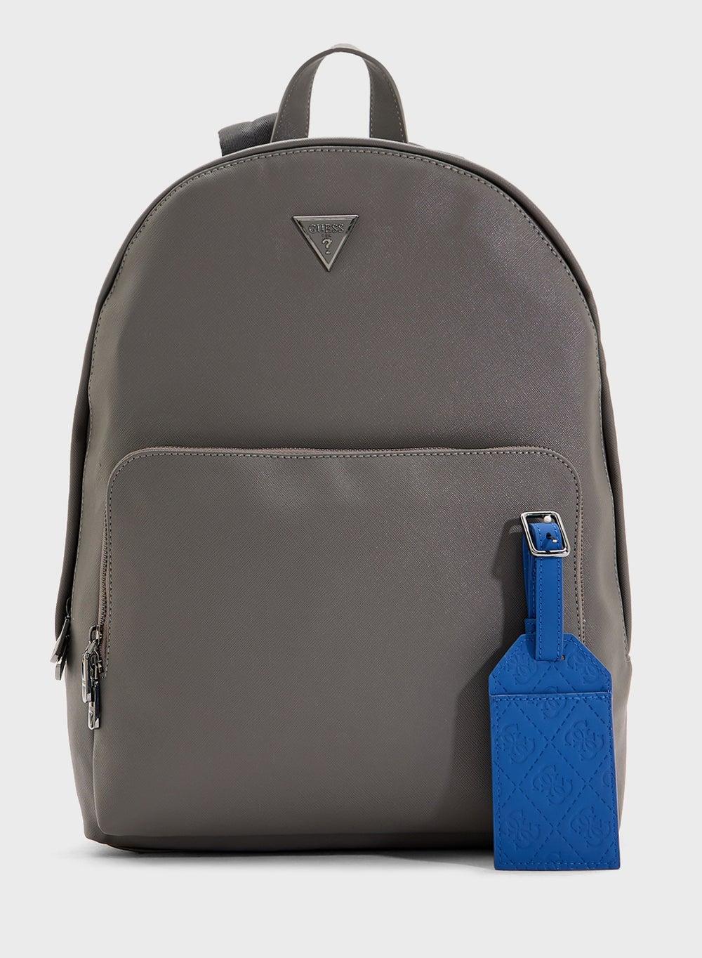 GUESS Milano Compact Men's Backpack - Faux Leather Elegance - Image 1