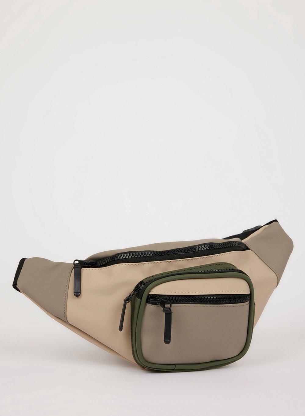 DeFacto Men's Faux Leather Belt Bag: Sleek and Durable - Image 1