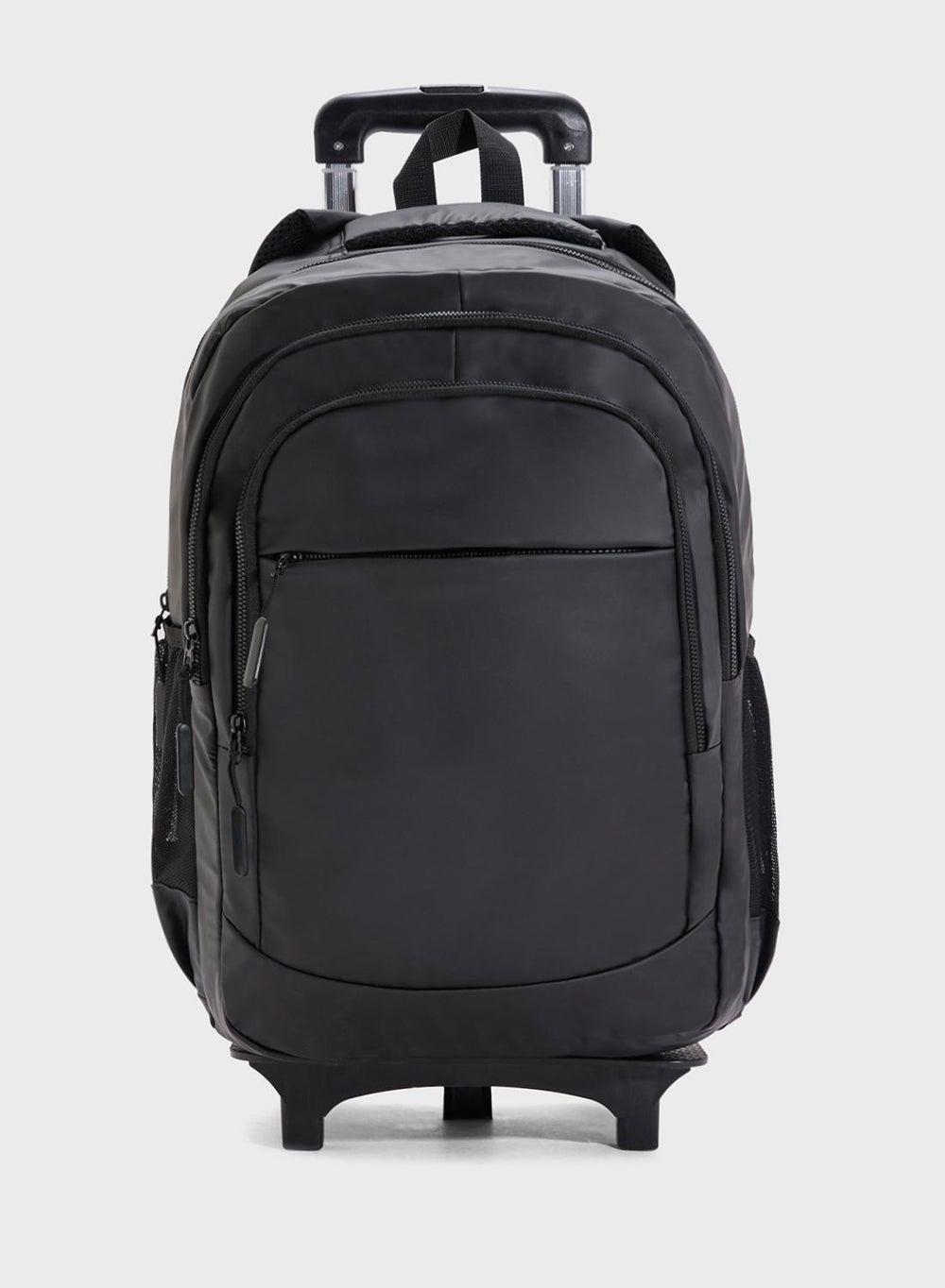 Robert Wood Luxe Wheeled Backpack for Men - Image 1