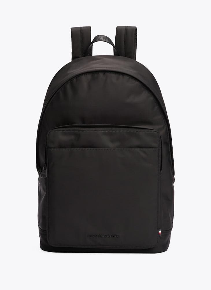 TOMMY HILFIGER Textured Logo Elegance Backpack for Men - Image 1