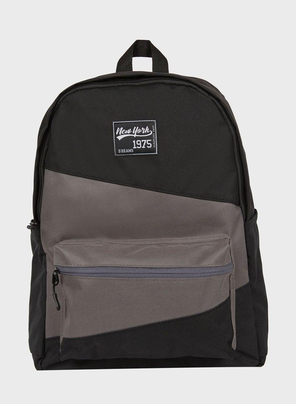 DeFacto Men's Color Block Backpack - Style & Convenience - Image 1