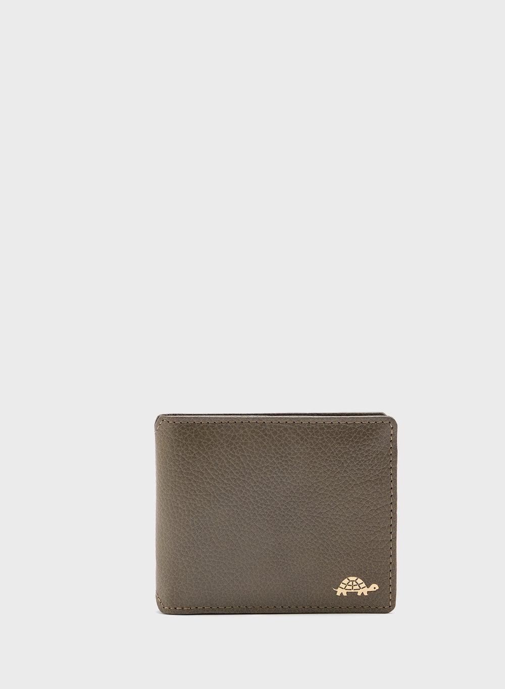 Robert Wood Genuine Leather Men's Casual Bi-Fold Wallet - Image 1