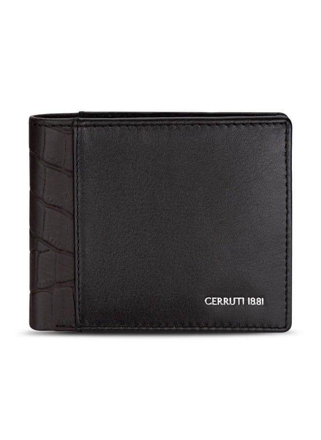 CERRUTI 1881 Dark Brown Leather Wallet for Men - Image 1