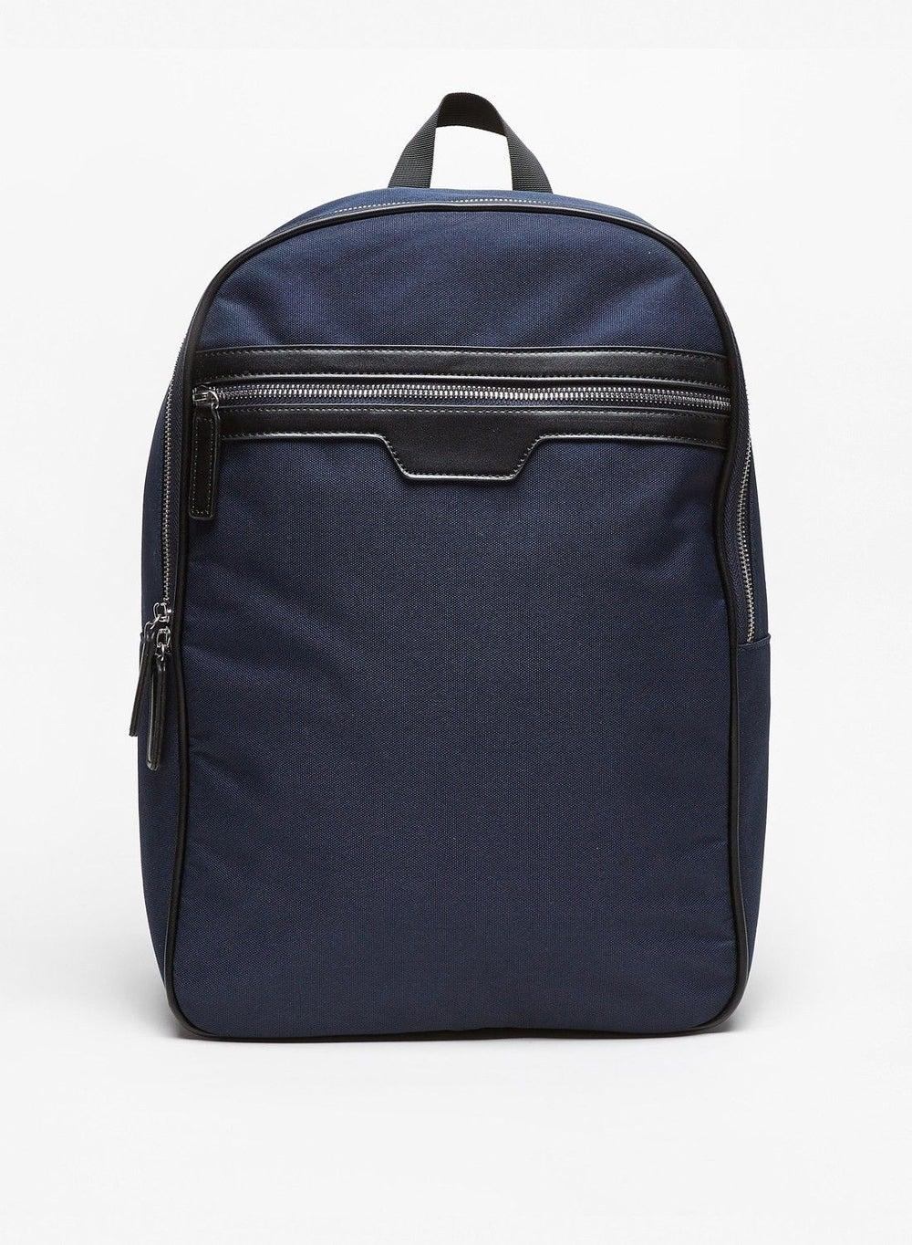 shoexpress Men's Sleek & Spacious Solid Backpack - Image 1