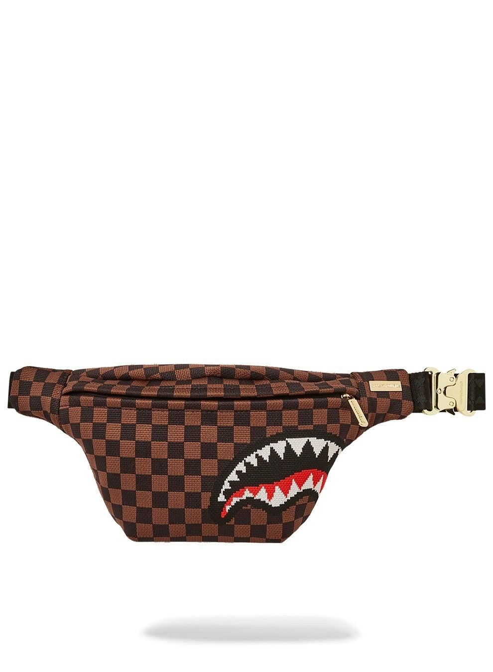 SPRAYGROUND Knit Sharks in Paris Savvy Cross-Body Bag - Image 1