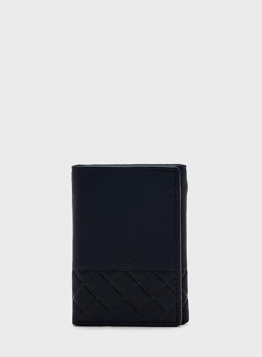 Robert Wood Luxury Genuine Leather Tri-Fold Men's Wallet - Image 1